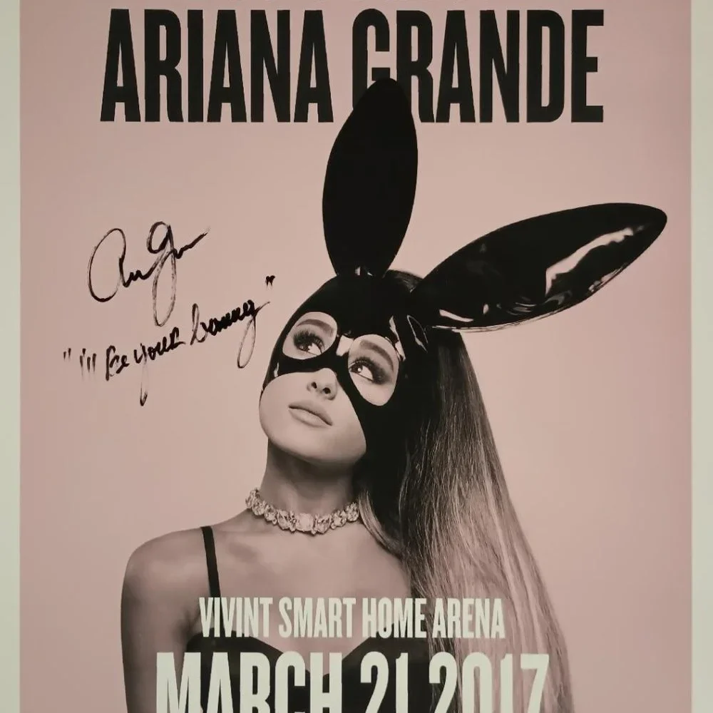 Ariana Grande | Art | 27 Ariana Grande Signed Original Concert